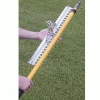 White Line Marker Telescoping Handle Field Rake