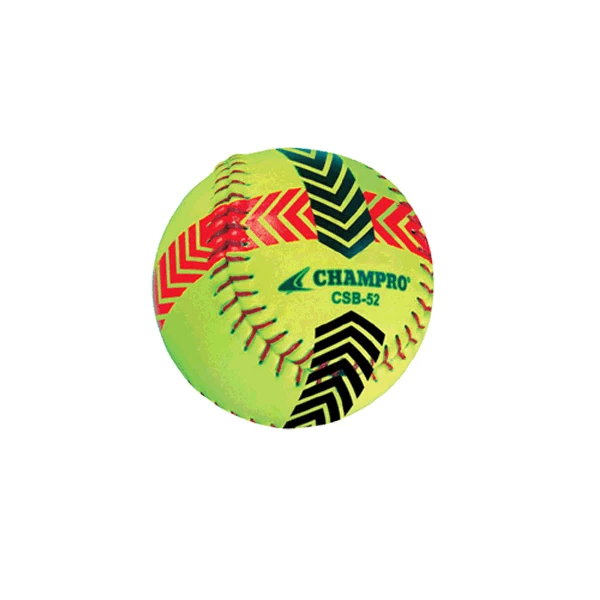 Champro Striped Training Softball - 12" 1 Champro Striped Training Softball - 12"