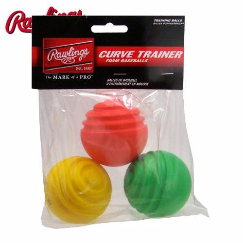 Rawlings Curve Ball Training Balls 1 Rawlings Curve Ball Training Balls